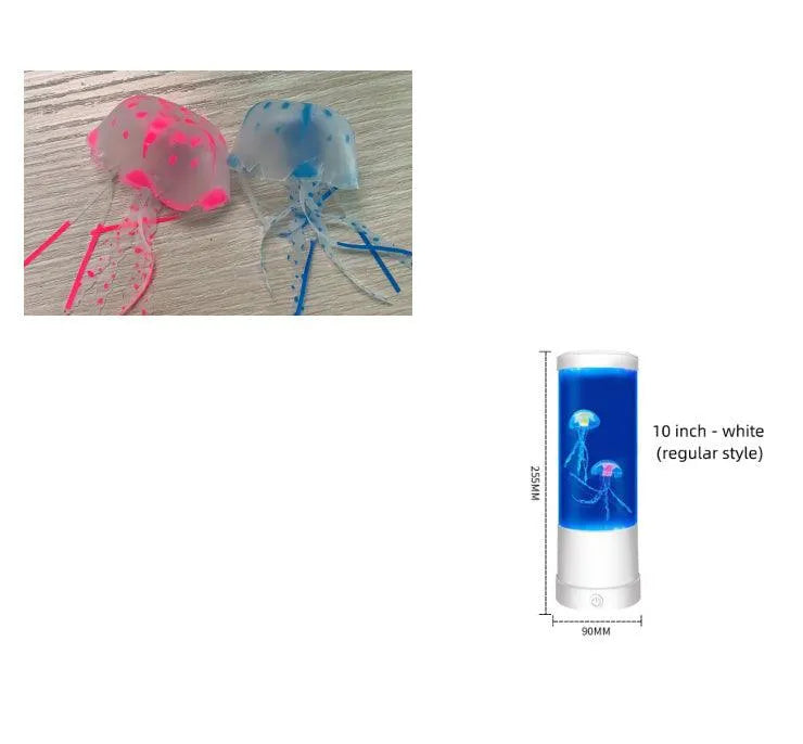 Jellyfish Lamp USB Colorful LED Color Changing Home Atmosphere Small Night Lamp - Bellarte Enchanté Jellyfish Lamp USB Colorful LED Color Changing Home Atmosphere Small Night Lamp