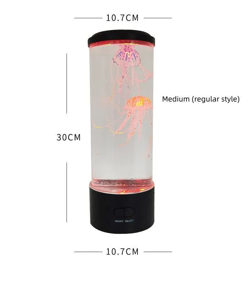 Jellyfish Lamp USB Colorful LED Color Changing Home Atmosphere Small Night Lamp - Bellarte Enchanté Jellyfish Lamp USB Colorful LED Color Changing Home Atmosphere Small Night Lamp