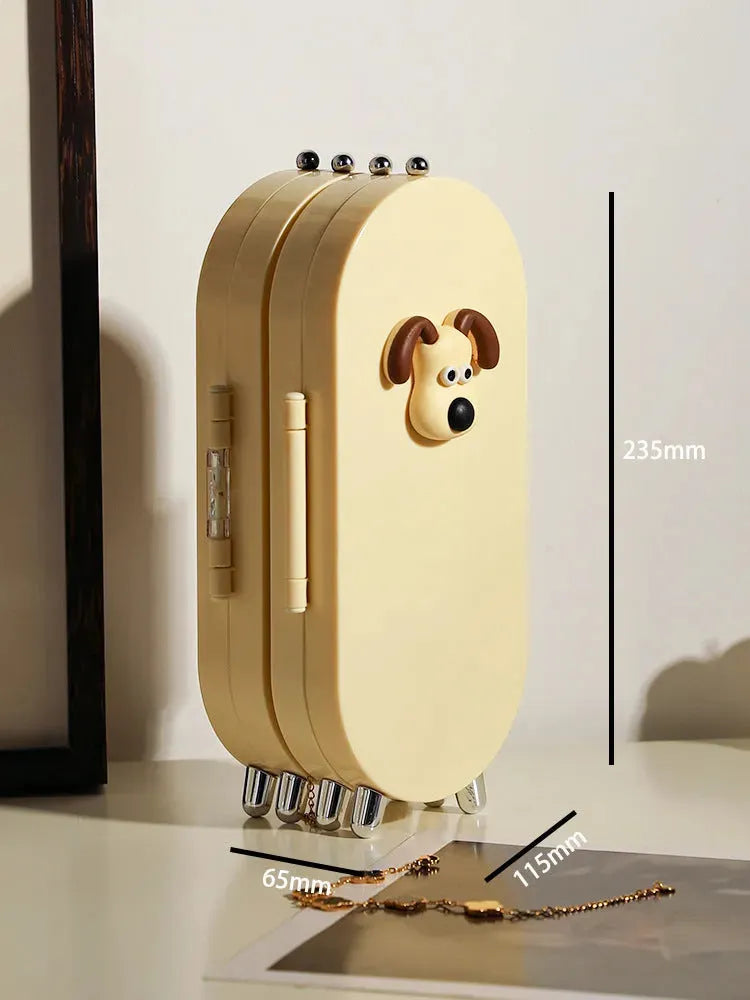 Jewelry Storage Box Household Multi-functional Folding - Bellarte Enchanté Jewelry Storage Box Household Multi-functional Folding