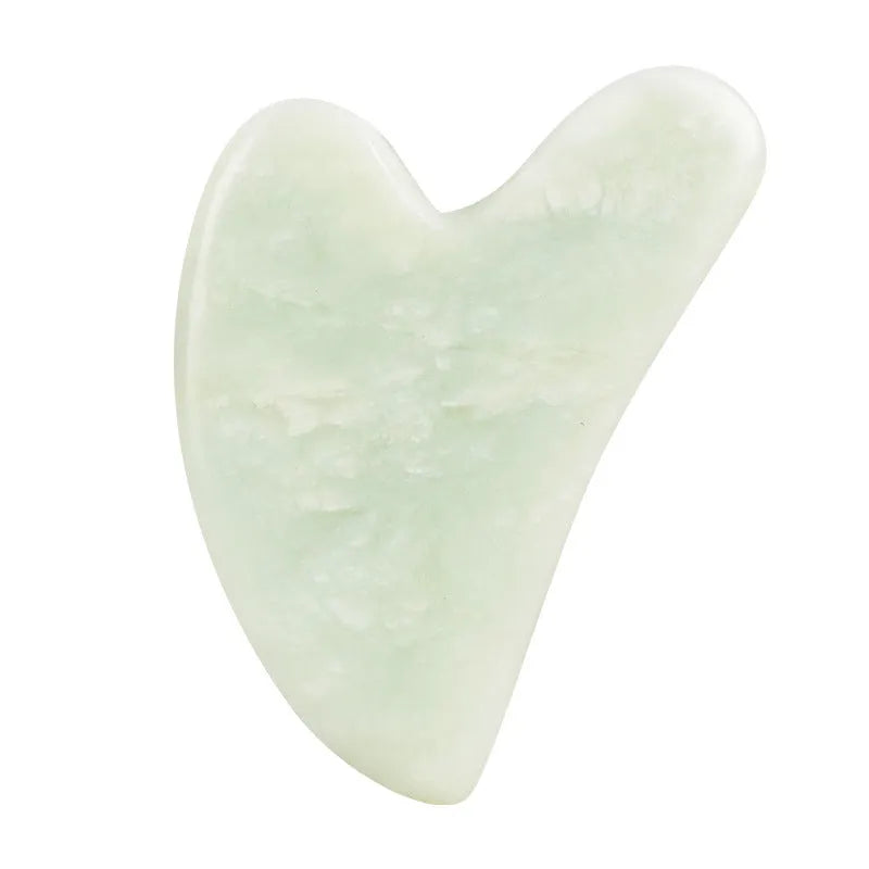 Johor Bahru Jade Heart-Shaped Facial Beauty Massage Scraping Board - Bellarte Enchanté Johor Bahru Jade Heart-Shaped Facial Beauty Massage Scraping Board