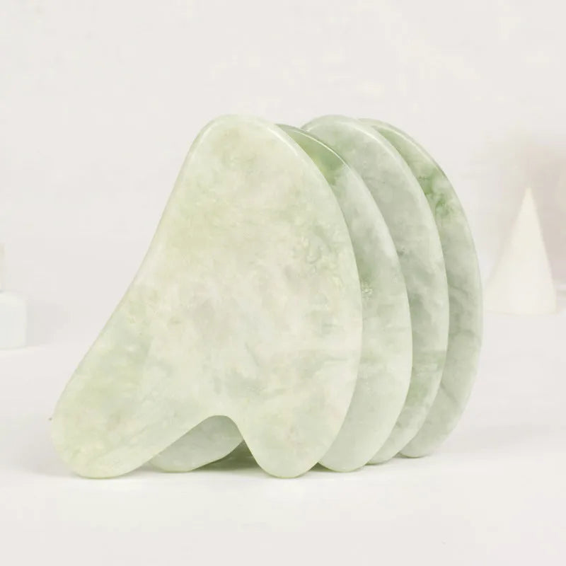 Johor Bahru Jade Heart-Shaped Facial Beauty Massage Scraping Board - Bellarte Enchanté Johor Bahru Jade Heart-Shaped Facial Beauty Massage Scraping Board