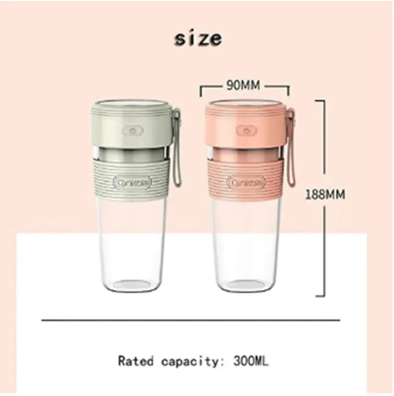 Juicer Juicer Cup Fruit Machine Portable USB Charging - Bellarte Enchanté Juicer Juicer Cup Fruit Machine Portable USB Charging