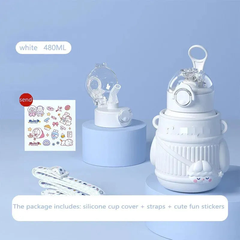 Kids High Stainless Steel Insulating Cup Cartoon - Bellarte Enchanté Kids High Stainless Steel Insulating Cup Cartoon