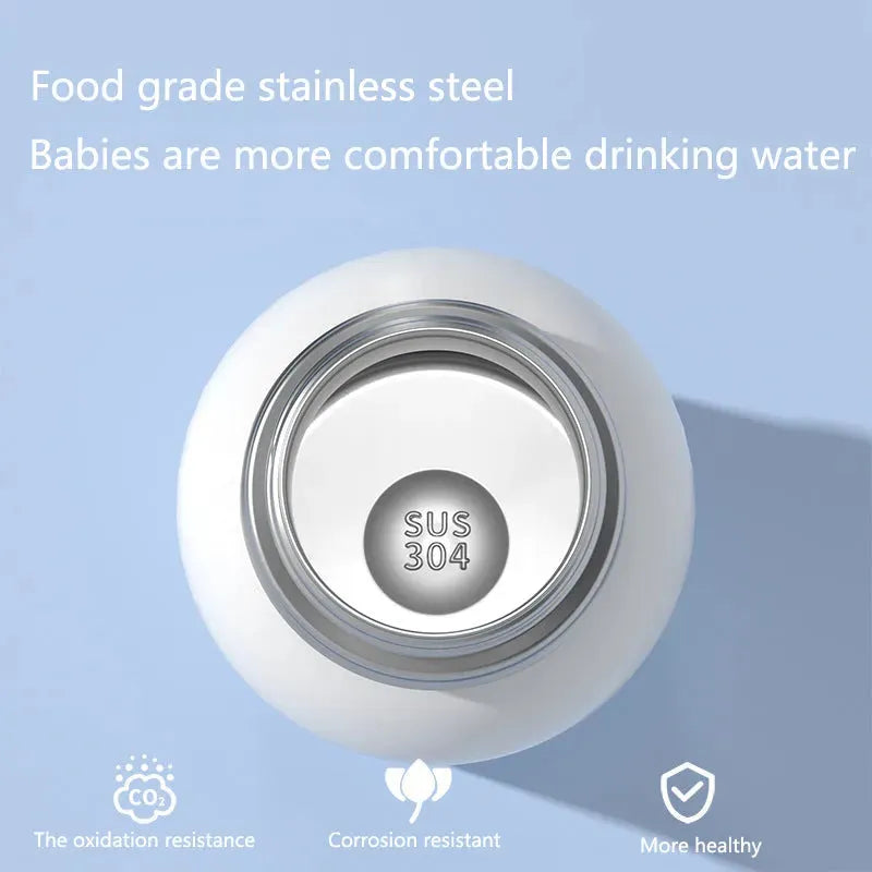 Kids High Stainless Steel Insulating Cup Cartoon - Bellarte Enchanté Kids High Stainless Steel Insulating Cup Cartoon