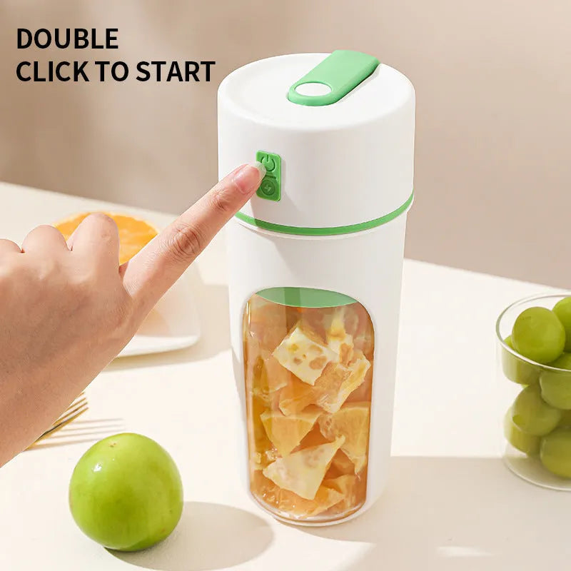 Kitchen Electric Juicer USB Charging Wireless Juices Blender Fruit Orange Mixer Squeezer Machine Ice Crush Cup Food Processor - Bellarte Enchanté Kitchen Electric Juicer USB Charging Wireless Juices Blender Fruit Orange Mixer Squeezer Machine Ice Crush Cup Food Processor