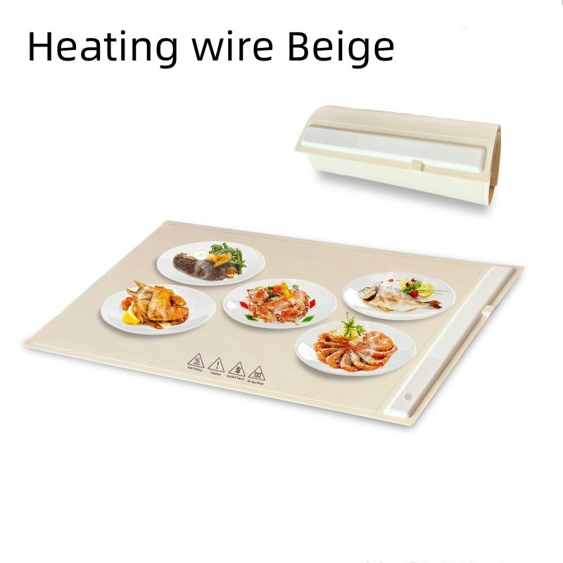 Kitchen Gadget Electric Warming Tray Hot-sale Graphene Vegetable Heating Hot Cutting Board Household Multi-functional Thermal Insulation - Bellarte Enchanté Kitchen Gadget Electric Warming Tray Hot-sale Graphene Vegetable Heating Hot Cutting Board Household Multi-functional Thermal Insulation