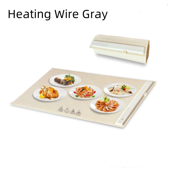 Kitchen Gadget Electric Warming Tray Hot-sale Graphene Vegetable Heating Hot Cutting Board Household Multi-functional Thermal Insulation - Bellarte Enchanté Kitchen Gadget Electric Warming Tray Hot-sale Graphene Vegetable Heating Hot Cutting Board Household Multi-functional Thermal Insulation