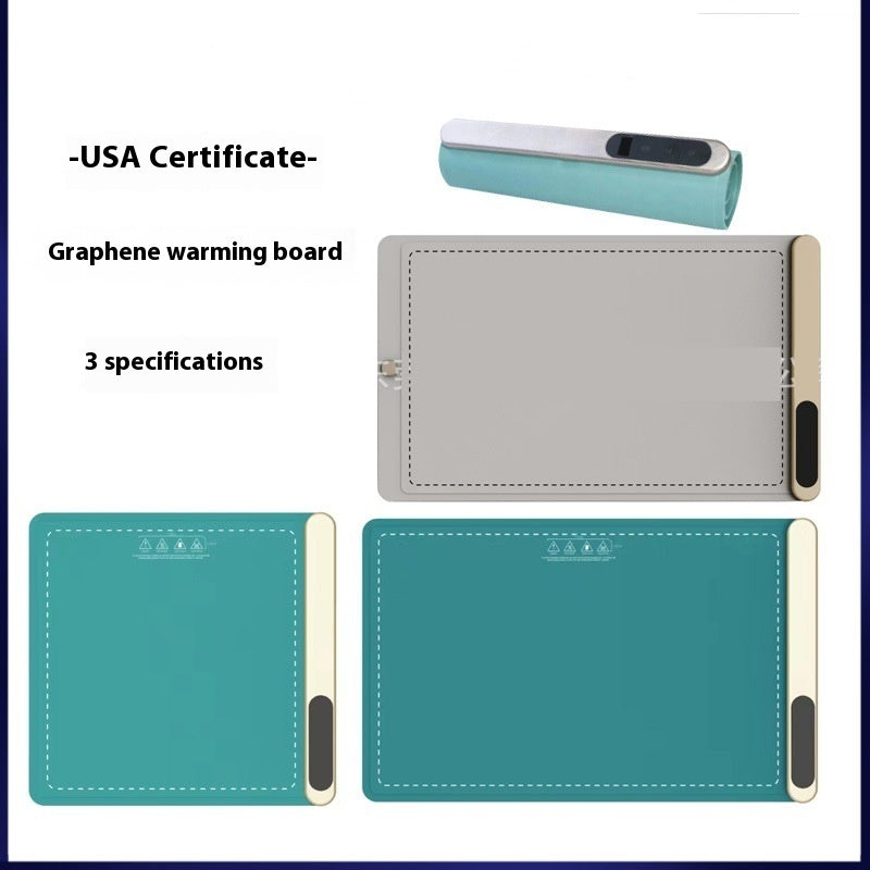 Kitchen Gadget Electric Warming Tray Hot-sale Graphene Vegetable Heating Hot Cutting Board Household Multi-functional Thermal Insulation - Bellarte Enchanté Kitchen Gadget Electric Warming Tray Hot-sale Graphene Vegetable Heating Hot Cutting Board Household Multi-functional Thermal Insulation