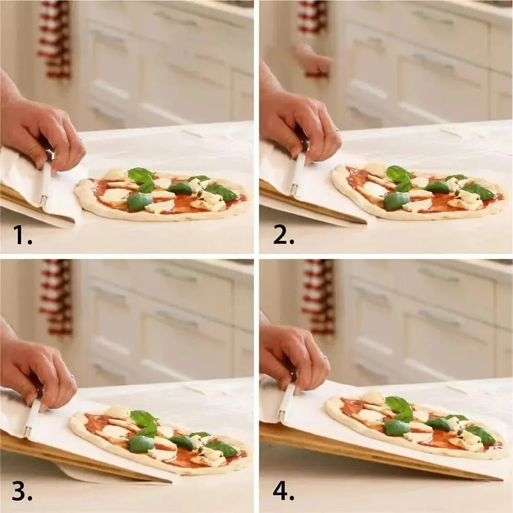 Kitchen Gadgets Sliding Pizza Shovel Non Stick Pizza Smooth Cutting Board Storage Transfer Board Kitchen Baking Tool - Bellarte Enchanté Kitchen Gadgets Sliding Pizza Shovel Non Stick Pizza Smooth Cutting Board Storage Transfer Board Kitchen Baking Tool