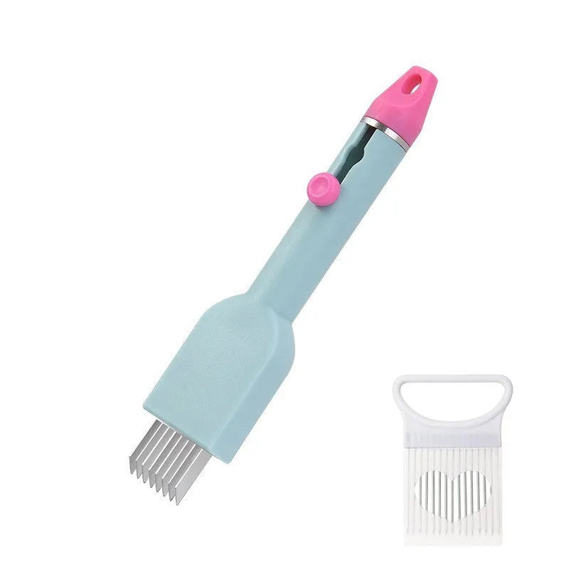 Kitchen Onion Garlic Cutter Cut Onions Slicer Shredder Garlic Crusher Vegetable Cutter Knife Shred Tools Slice Kitchen Accessories - Bellarte Enchanté Kitchen Onion Garlic Cutter Cut Onions Slicer Shredder Garlic Crusher Vegetable Cutter Knife Shred Tools Slice Kitchen Accessories