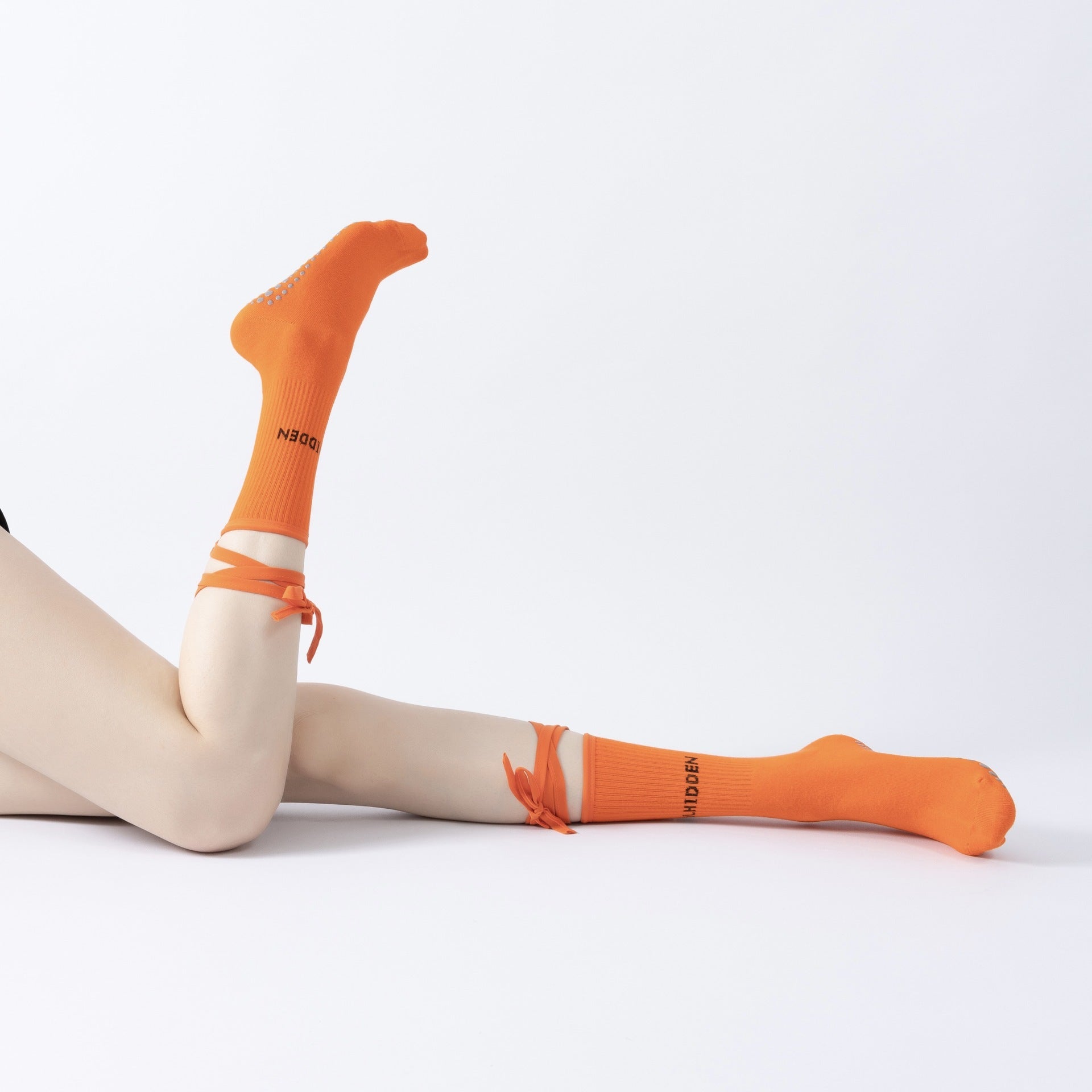 Lace-up Yoga Socks Leg Slimming Sports - Bellarte Enchanté Lace-up Yoga Socks Leg Slimming Sports