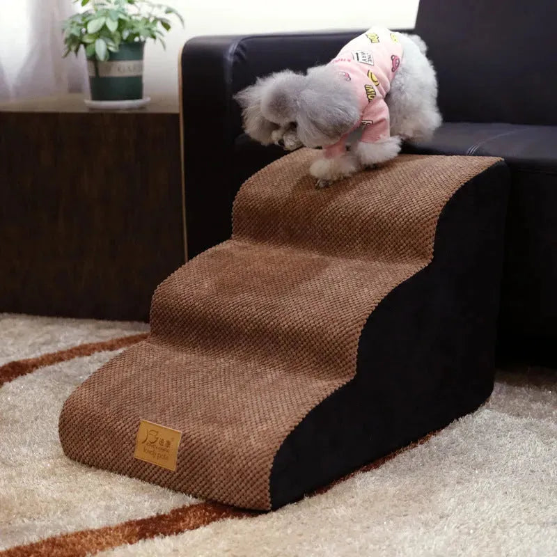 Ladder Bedside Small Dog Cat Ladder - Bellarte Enchanté Ladder Bedside Small Dog Cat Ladder