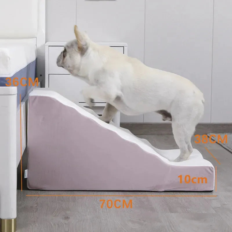 Ladder Bedside Small Dog Cat Ladder - Bellarte Enchanté Ladder Bedside Small Dog Cat Ladder