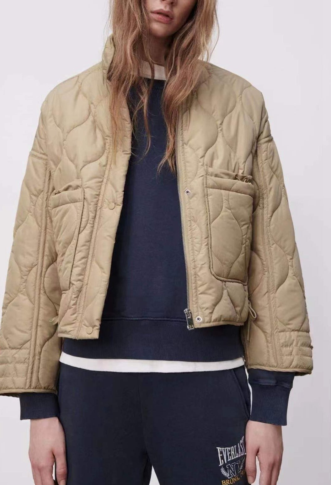 Ladies Warm Short Solid Tricolor Jacket - Bellarte Enchanté Ladies Warm Short Solid Tricolor Jacket