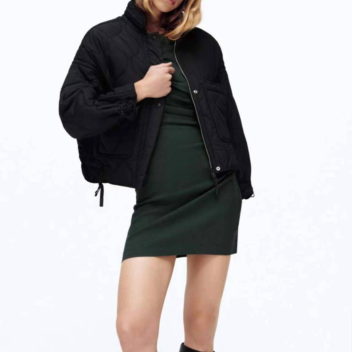Ladies Warm Short Solid Tricolor Jacket - Bellarte Enchanté Ladies Warm Short Solid Tricolor Jacket