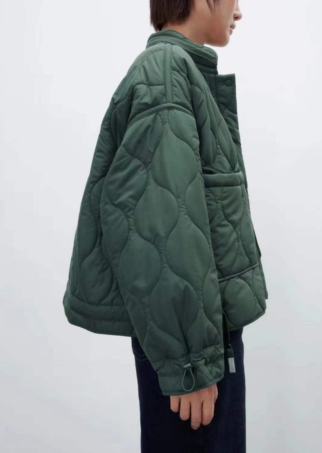 Ladies Warm Short Solid Tricolor Jacket - Bellarte Enchanté Ladies Warm Short Solid Tricolor Jacket