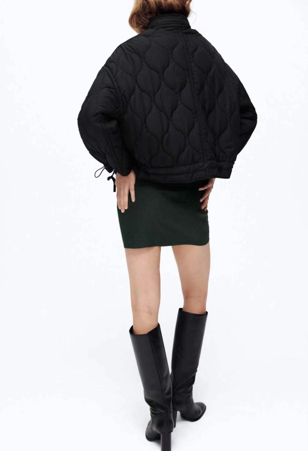 Ladies Warm Short Solid Tricolor Jacket - Bellarte Enchanté Ladies Warm Short Solid Tricolor Jacket