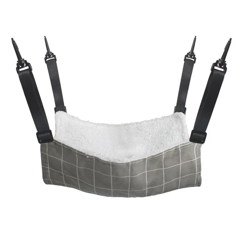 Lamb Fleece Cat Hanging Beds Pets Cage Hammock Bed For Kitten Hanging Seat Indoor Durable Winter Cat Bed Kitty Nest Puppy Cushion Pet Products - Bellarte Enchanté Lamb Fleece Cat Hanging Beds Pets Cage Hammock Bed For Kitten Hanging Seat Indoor Durable Winter Cat Bed Kitty Nest Puppy Cushion Pet Products