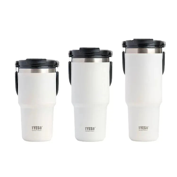 Large Capacity Stainless Steel Double Drink Car Cup - Bellarte Enchanté Large Capacity Stainless Steel Double Drink Car Cup