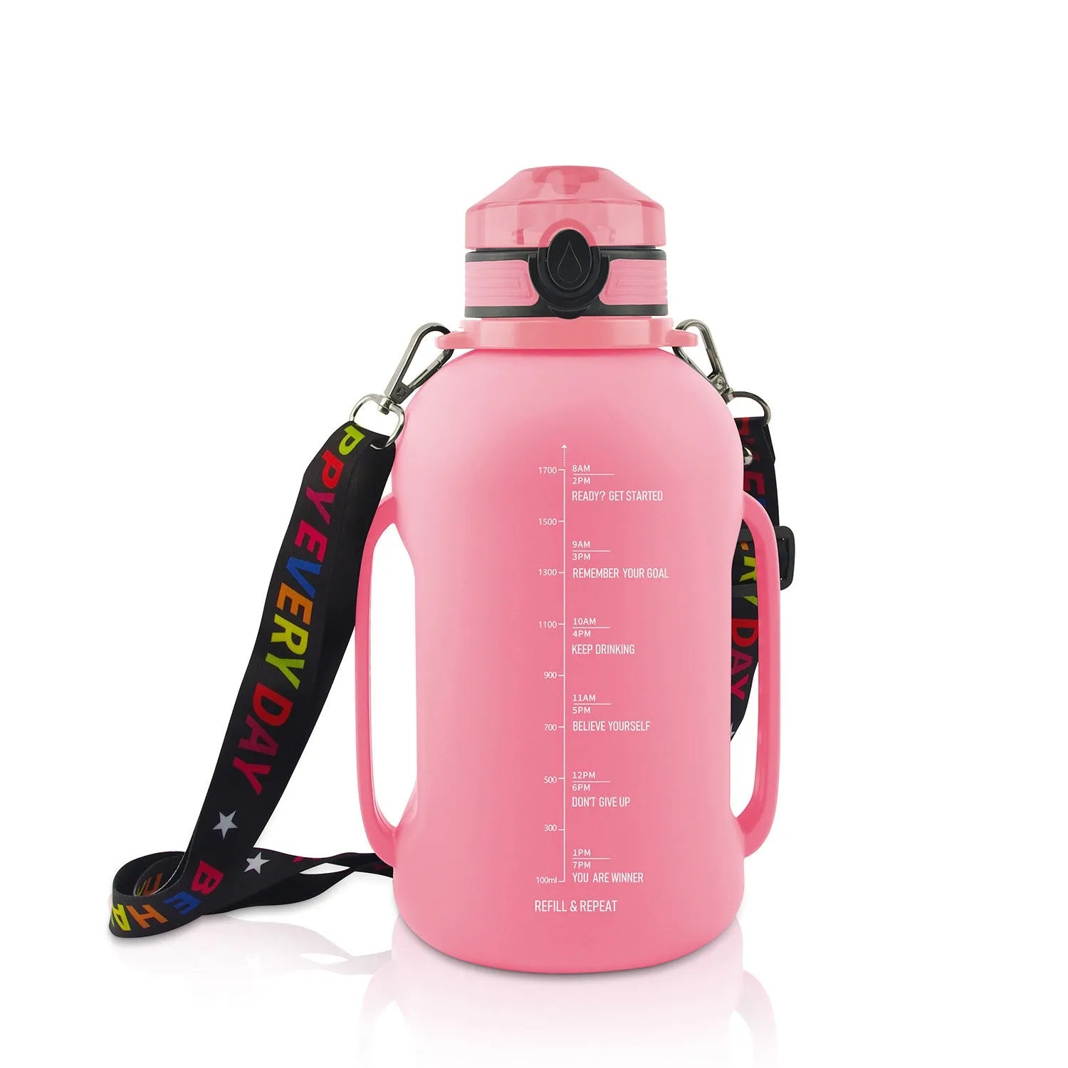 Large Capacity Water Cup Fitness Portable Roll Cup Food Grade Silicone Belly Cup Folding Outdoor Sports Water Bottle - Bellarte Enchanté Large Capacity Water Cup Fitness Portable Roll Cup Food Grade Silicone Belly Cup Folding Outdoor Sports Water Bottle