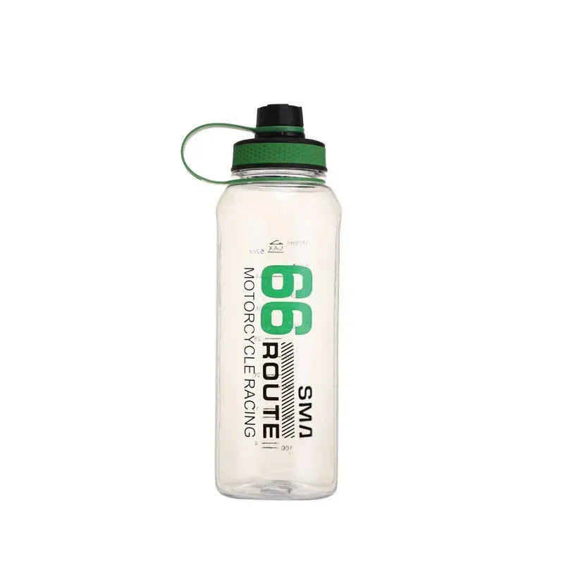Large Water Bottle Outdoor Portable Sports Fitness Plastic Water Cup - Bellarte Enchanté Large Water Bottle Outdoor Portable Sports Fitness Plastic Water Cup