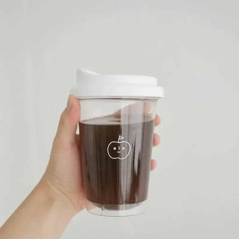 Leak Proof Plastic Water Bottle Kawaii Juice - Bellarte Enchanté Leak Proof Plastic Water Bottle Kawaii Juice