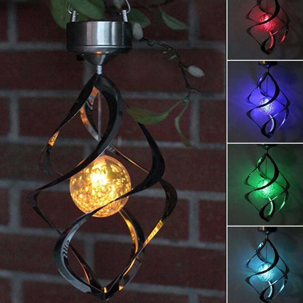 LED Color Changing Solar Wind Chime Light - Bellarte Enchanté LED Color Changing Solar Wind Chime Light