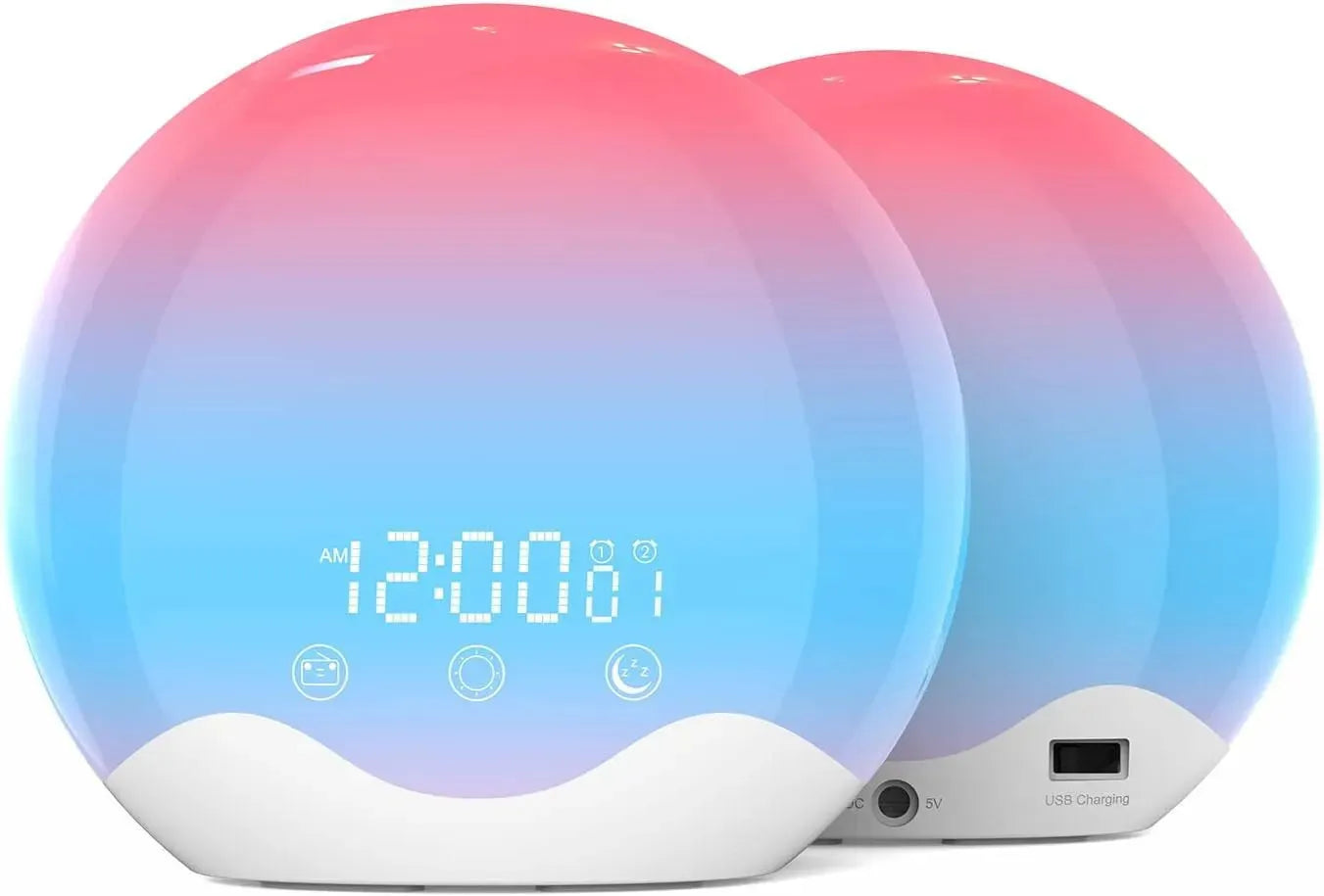 LED Electronic Time Alarm Clock Wake-up Light - Bellarte Enchanté LED Electronic Time Alarm Clock Wake-up Light