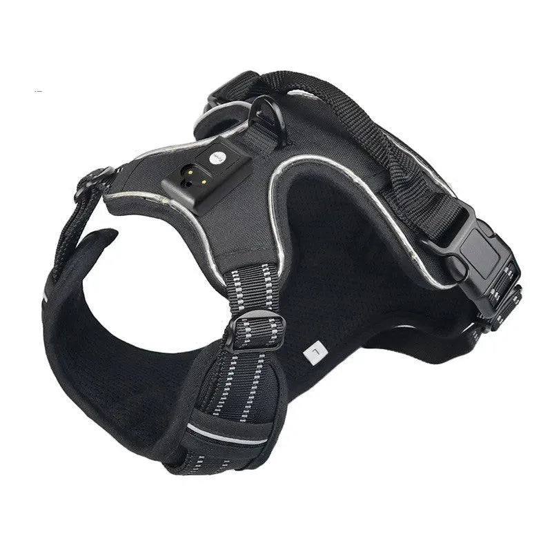 LED Explosion Proof Dog Breast Strap - Bellarte Enchanté LED Explosion Proof Dog Breast Strap