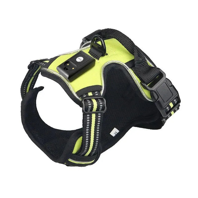 LED Explosion Proof Dog Breast Strap - Bellarte Enchanté LED Explosion Proof Dog Breast Strap