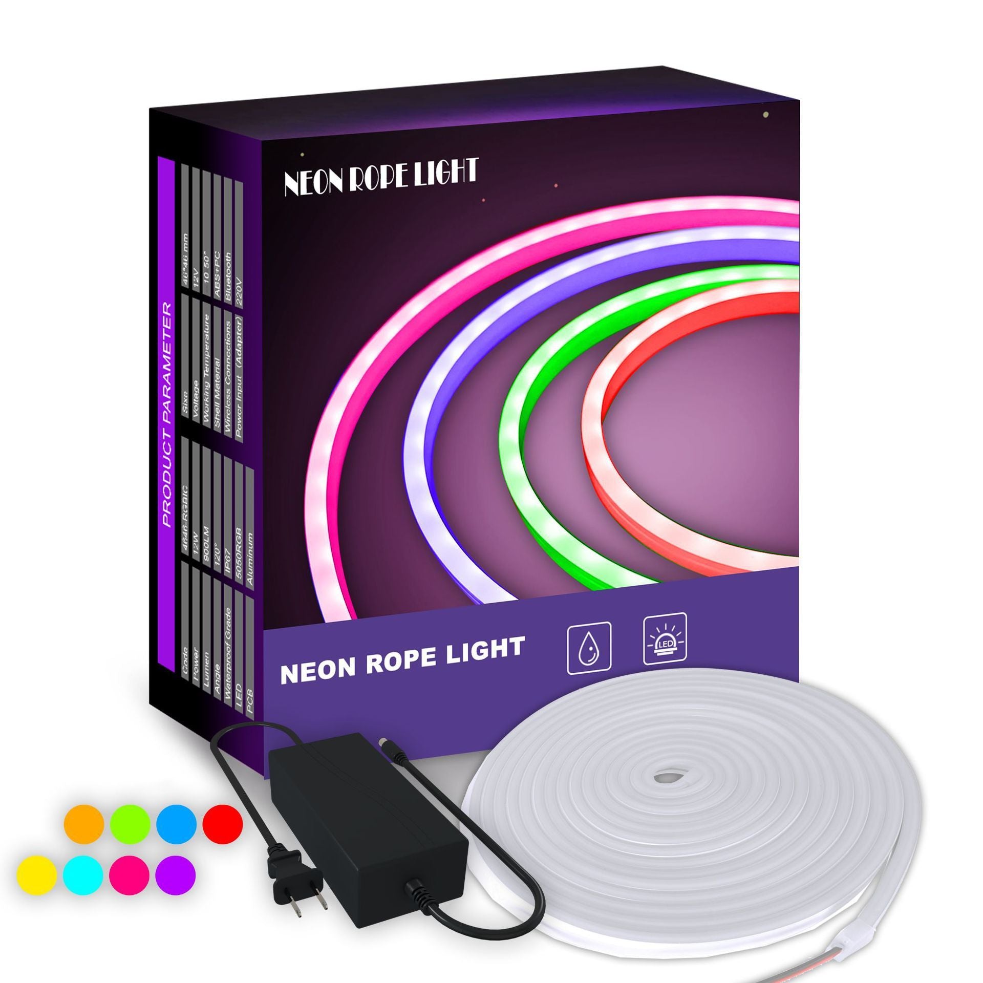 LED Flexible Neon Light Belt Modeling - Bellarte Enchanté LED Flexible Neon Light Belt Modeling