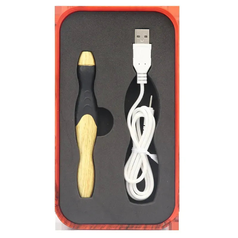 LED hand-knitted Crochet Rechargeable Wood Grain Set 11 In 1 DIY Tool - Bellarte Enchanté LED hand-knitted Crochet Rechargeable Wood Grain Set 11 In 1 DIY Tool