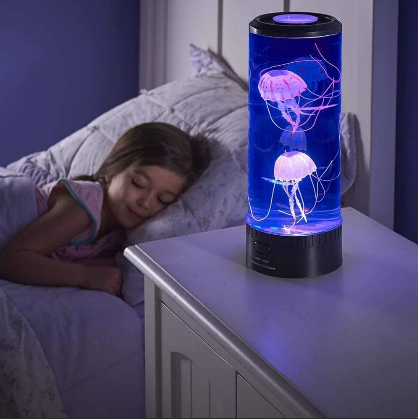 LED Jellyfish Aquarium Lamp Night Light USB Powered - Bellarte Enchanté LED Jellyfish Aquarium Lamp Night Light USB Powered