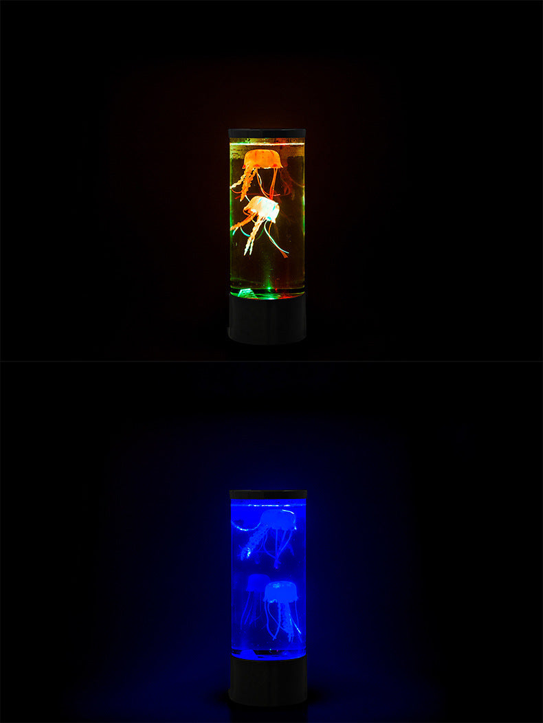 LED Jellyfish Aquarium Lamp Night Light USB Powered - Bellarte Enchanté LED Jellyfish Aquarium Lamp Night Light USB Powered