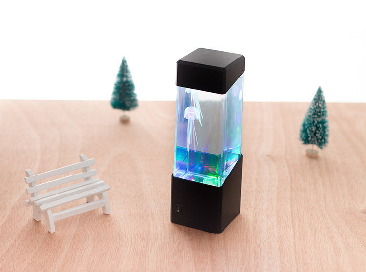 LED Jellyfish Aquarium Lamp Night Light USB Powered - Bellarte Enchanté LED Jellyfish Aquarium Lamp Night Light USB Powered