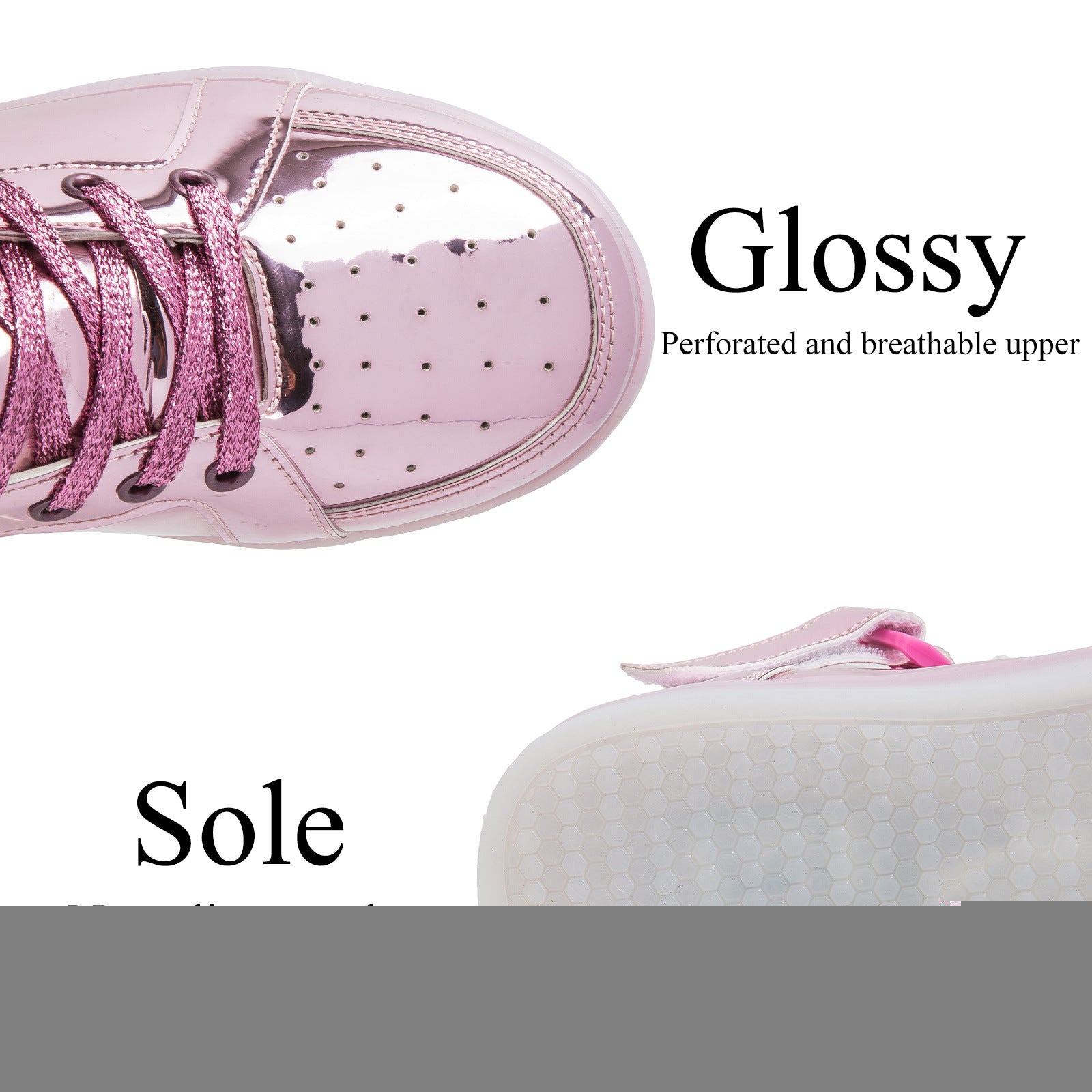 LED Lamp High-top Board Shoe Light Shoes Charging Dancing Shoes - Bellarte Enchanté LED Lamp High-top Board Shoe Light Shoes Charging Dancing Shoes