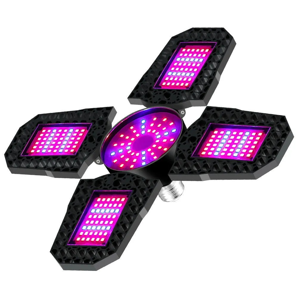 LED Plant Growth Lamp Four-head Foldable - Bellarte Enchanté LED Plant Growth Lamp Four-head Foldable