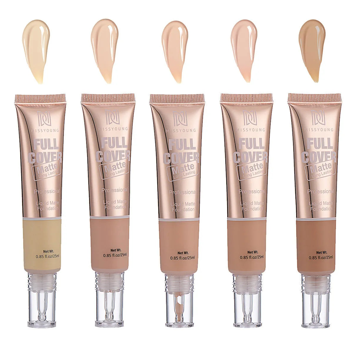 Lightweight Breathable Concealer Matte Liquid Foundation - Bellarte Enchanté Lightweight Breathable Concealer Matte Liquid Foundation
