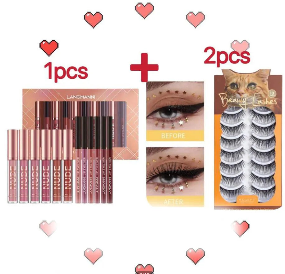 Lip Liner And Lipstick Makeup 12 Pcs Set 6 Matte Lipstick 6 Lip Liner Pens Waterproof Long Lasting Matte Lipstick Beauty Cosmetics Makeup Gift For Girls Lipstick Set - Bellarte Enchanté Lip Liner And Lipstick Makeup 12 Pcs Set 6 Matte Lipstick 6 Lip Liner Pens Waterproof Long Lasting Matte Lipstick Beauty Cosmetics Makeup Gift For Girls Lipstick Set