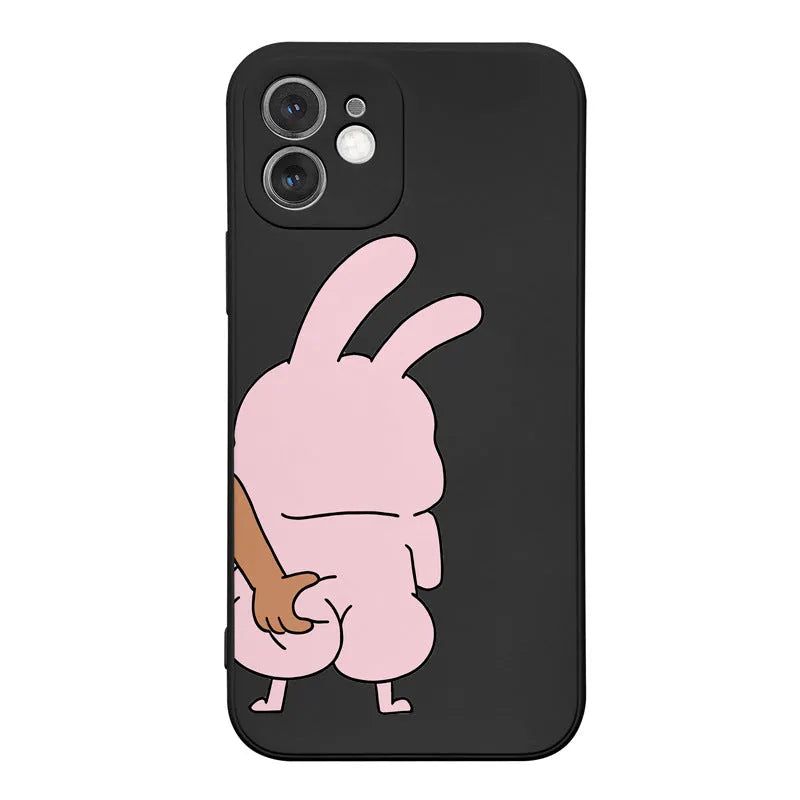 Little Bear Rabbit Cartoon Phone Case - Bellarte Enchanté Little Bear Rabbit Cartoon Phone Case