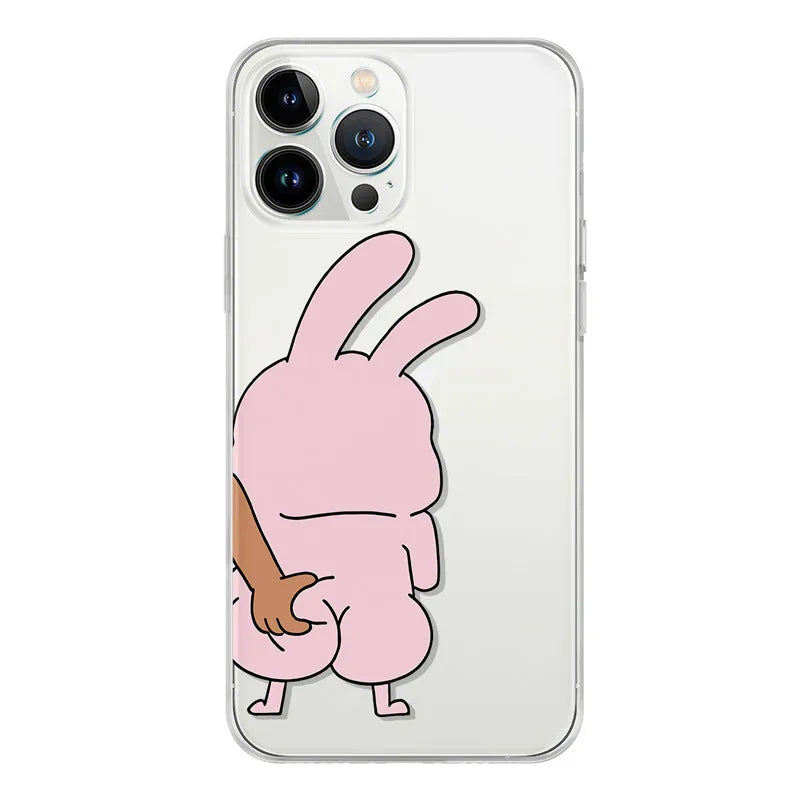 Little Bear Rabbit Cartoon Phone Case - Bellarte Enchanté Little Bear Rabbit Cartoon Phone Case