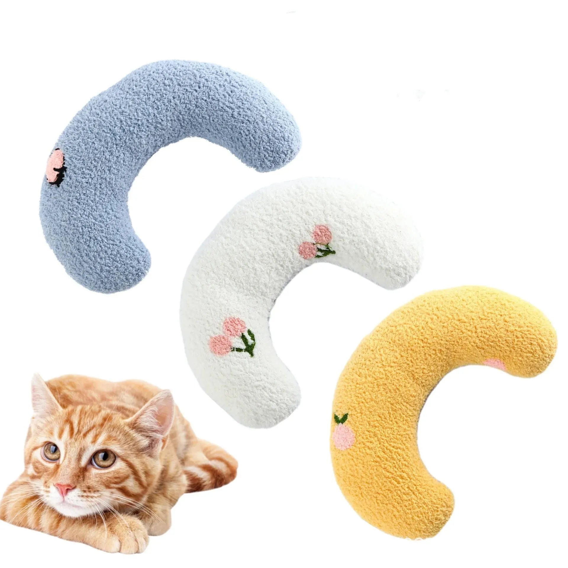 Little Pillow For Cats Fashion Neck Protector Deep Sleep Puppy U-Shaped Pillow Pets Pillow Kitten Headrest Dog Sleeping Pillow Pet Products - Bellarte Enchanté Little Pillow For Cats Fashion Neck Protector Deep Sleep Puppy U-Shaped Pillow Pets Pillow Kitten Headrest Dog Sleeping Pillow Pet Products