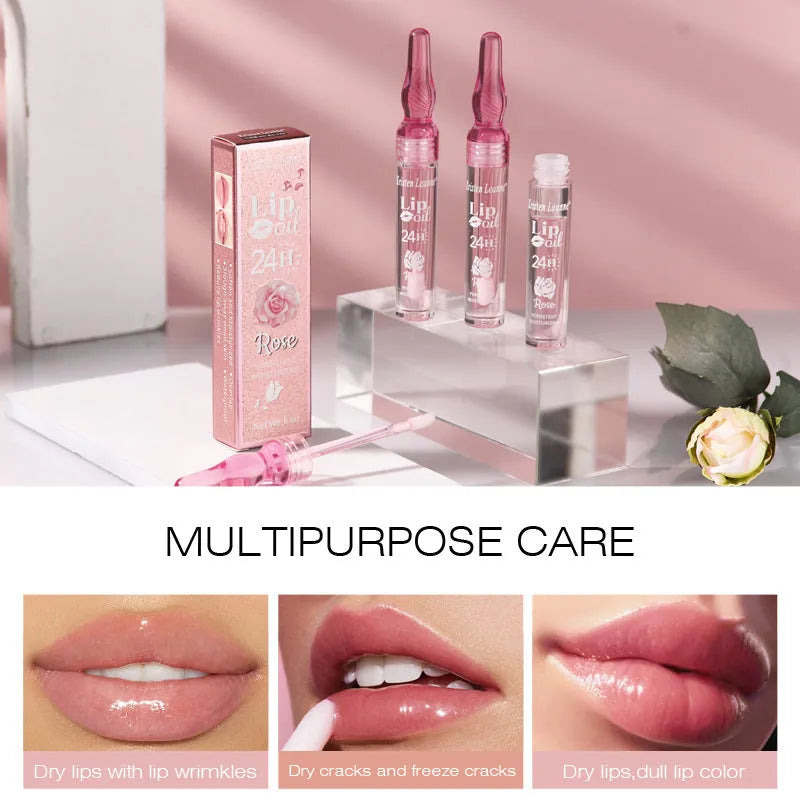 Long-acting Water Locking Rose Petals Moisturizing And Nourishing Lip Gloss Lip Gloss - Bellarte Enchanté Long-acting Water Locking Rose Petals Moisturizing And Nourishing Lip Gloss Lip Gloss