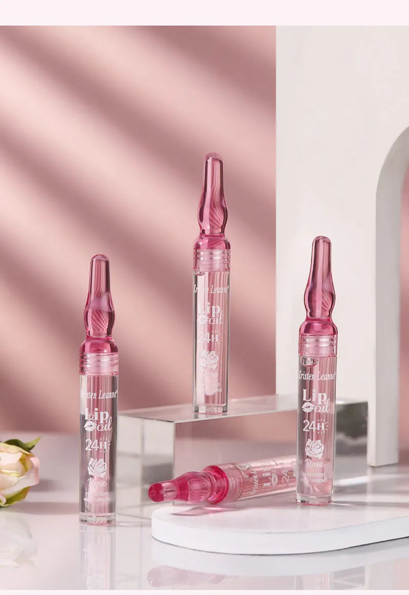 Long-acting Water Locking Rose Petals Moisturizing And Nourishing Lip Gloss Lip Gloss - Bellarte Enchanté Long-acting Water Locking Rose Petals Moisturizing And Nourishing Lip Gloss Lip Gloss