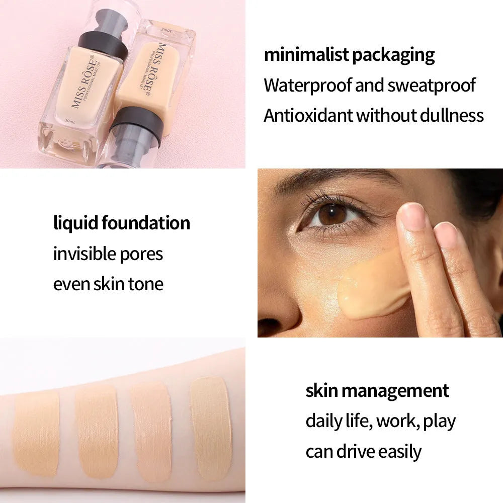 Long-lasting Non-removal Moisturizing And Nourishing Foundation - Bellarte Enchanté Long-lasting Non-removal Moisturizing And Nourishing Foundation