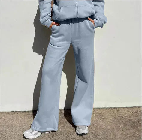 Loose Hooded Sportswear Jogger Pants Women's Suit - Bellarte Enchanté Loose Hooded Sportswear Jogger Pants Women's Suit