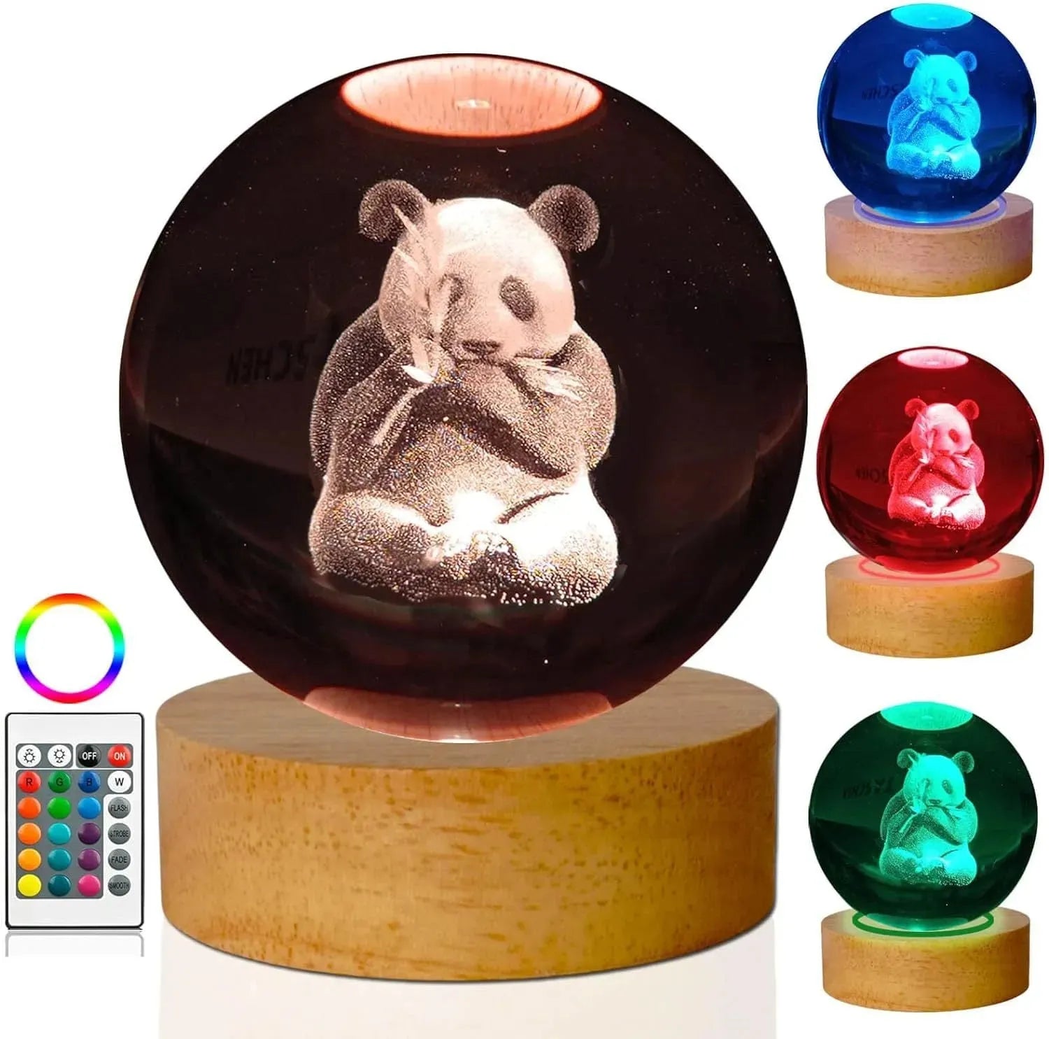 Luminous 3d Solar System Crystal Ball Desktop - Bellarte Enchanté Luminous 3d Solar System Crystal Ball Desktop
