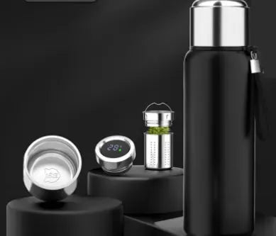 Luxury 316 Stainless Steel Intelligent All Steel Insulation Cup - Bellarte Enchanté Luxury 316 Stainless Steel Intelligent All Steel Insulation Cup