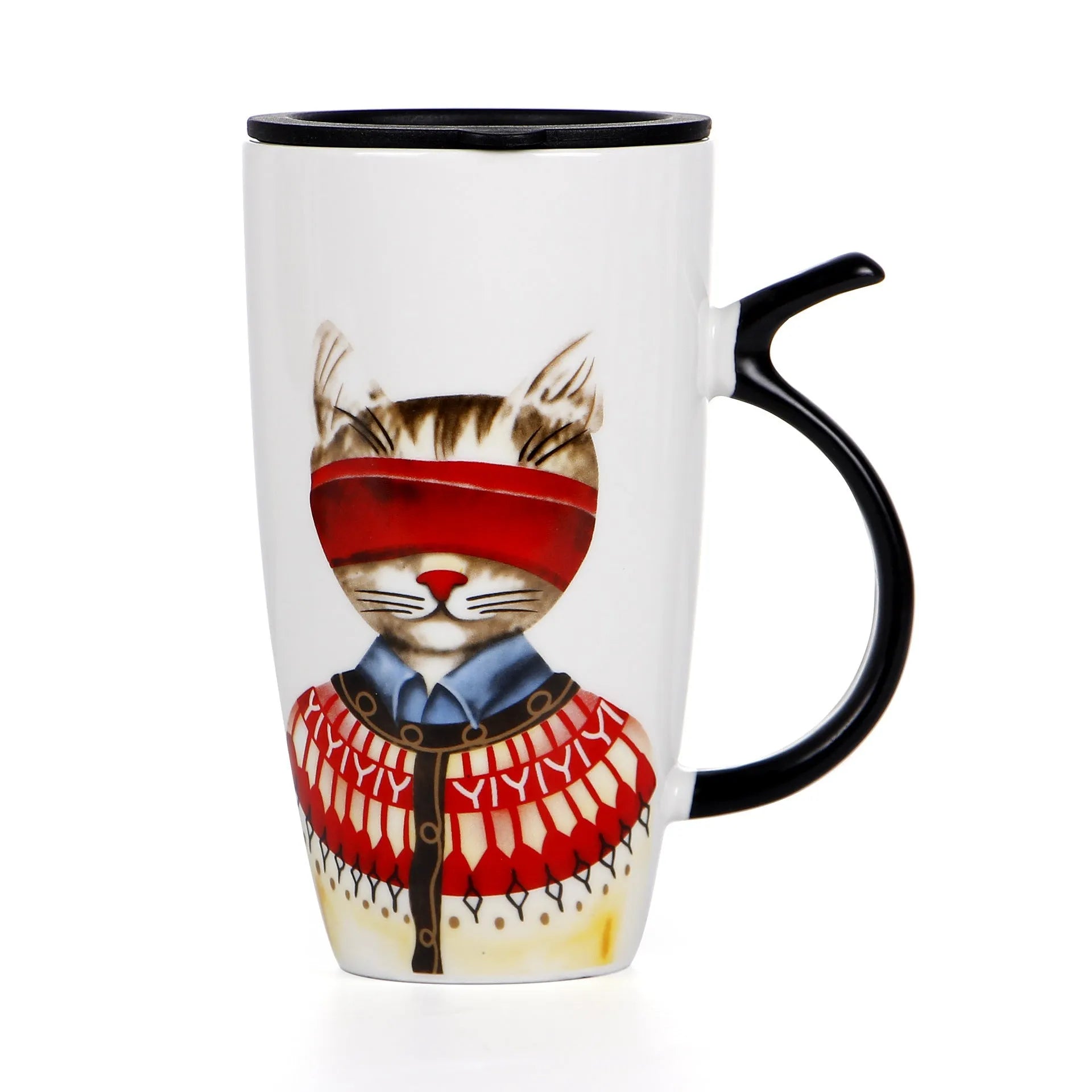 Luxury Ceramic Cat Mug - Purrfection in Every Sip - Bellarte Enchanté Luxury Ceramic Cat Mug - Purrfection in Every Sip