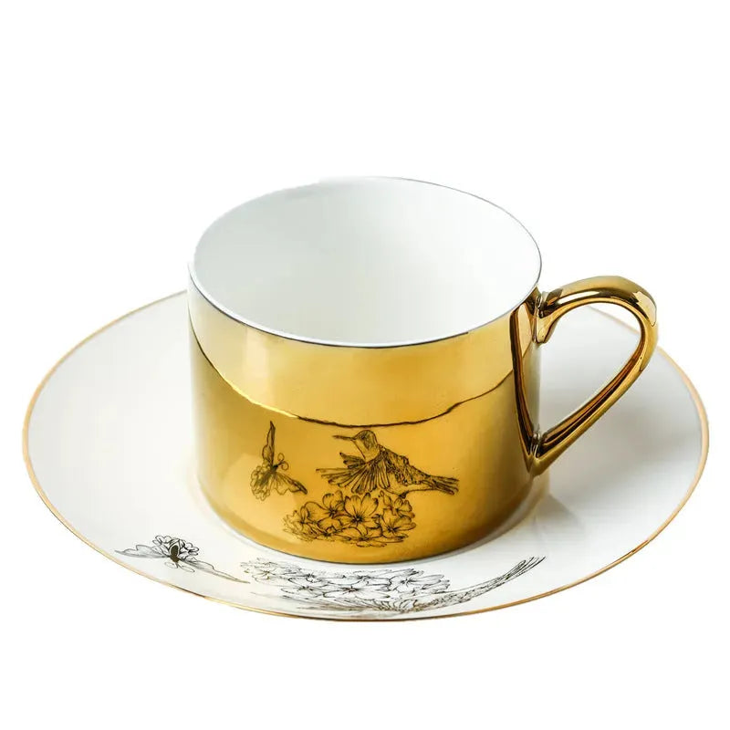 Luxury Ins Nordic Reflection Animal Mirror Ceramic Cup - Bellarte Enchanté Luxury Ins Nordic Reflection Animal Mirror Ceramic Cup
